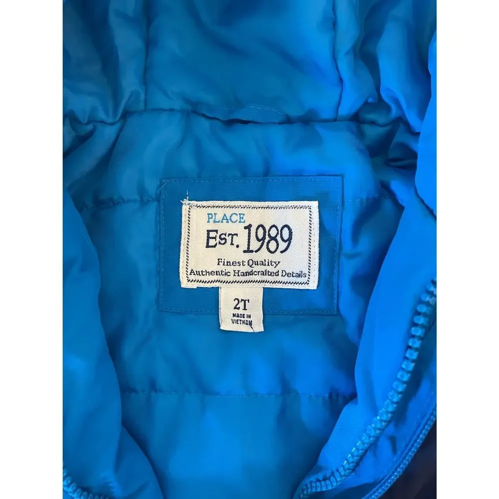 The Children’s Place Blue Jacket Size 2T